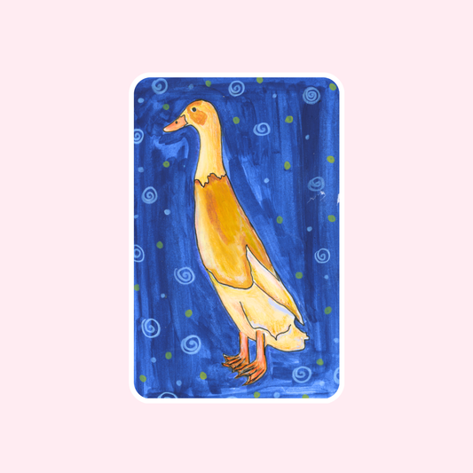 The Runner Duck Sticker