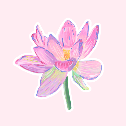 Water Lily Sticker