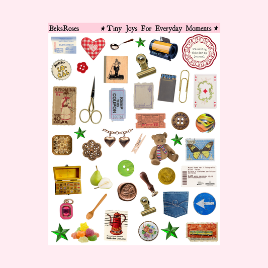 Large Trinket Series 1 Sticker Sheet