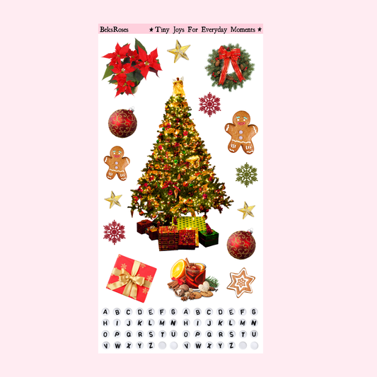 Christmas Tree Sticker Sheet Pre-Order