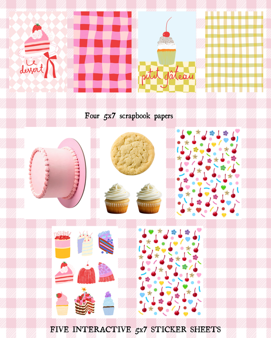 Bakery Shop Junk Journaling Gathering