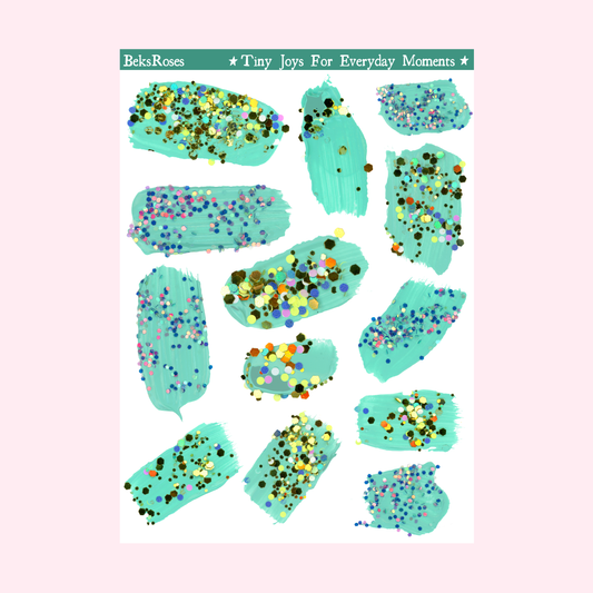 Ocean Sprinkles Sticker Sheet