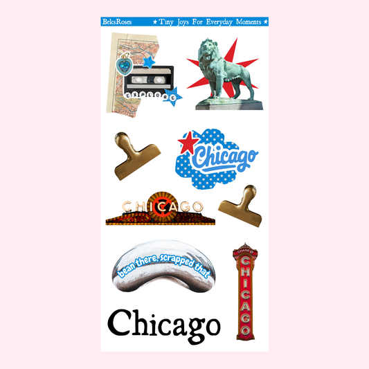 Chicago Sticker Sheet