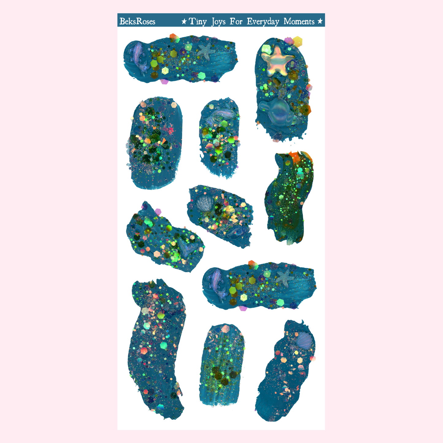 Seabed Sticker Sheet