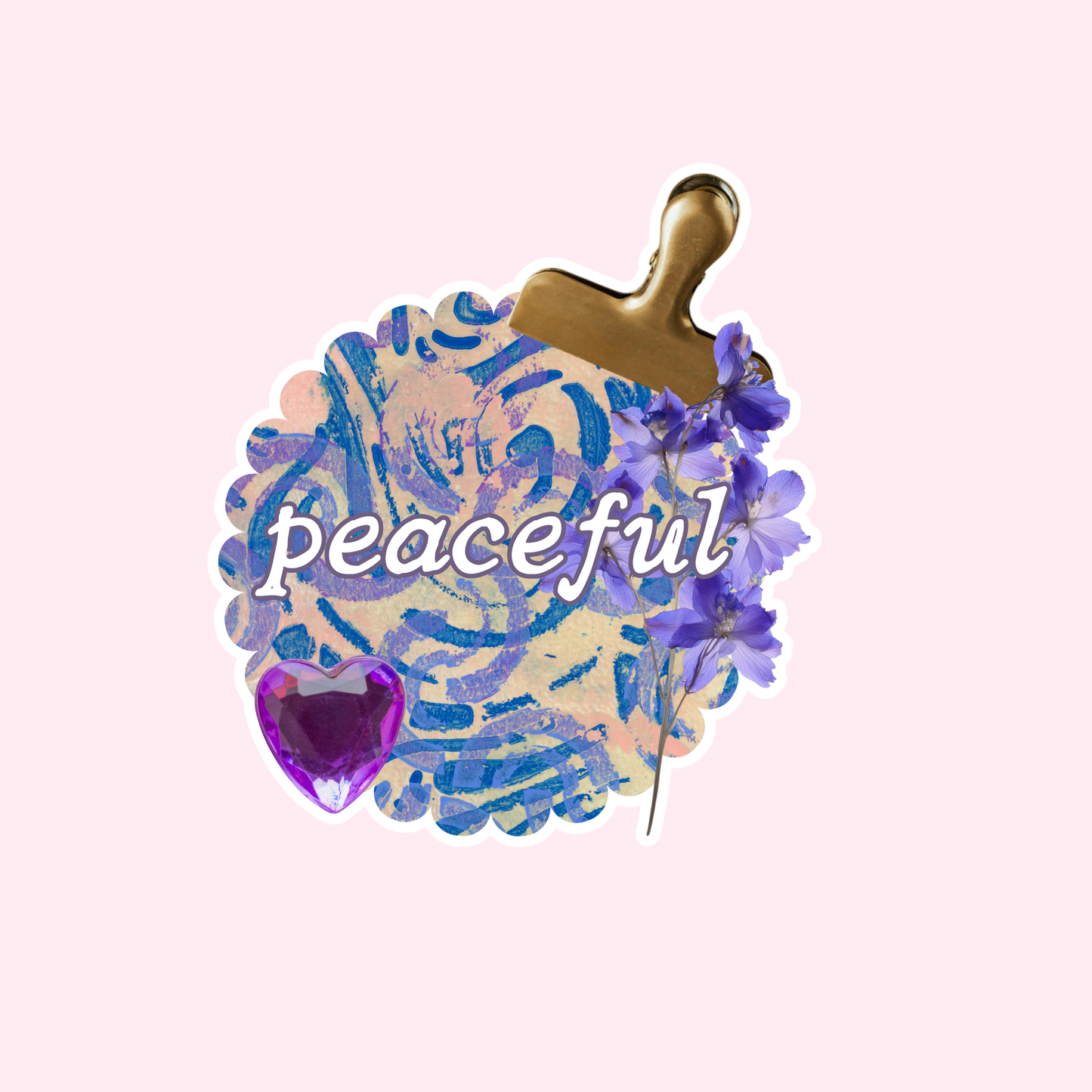 Peaceful Sticker