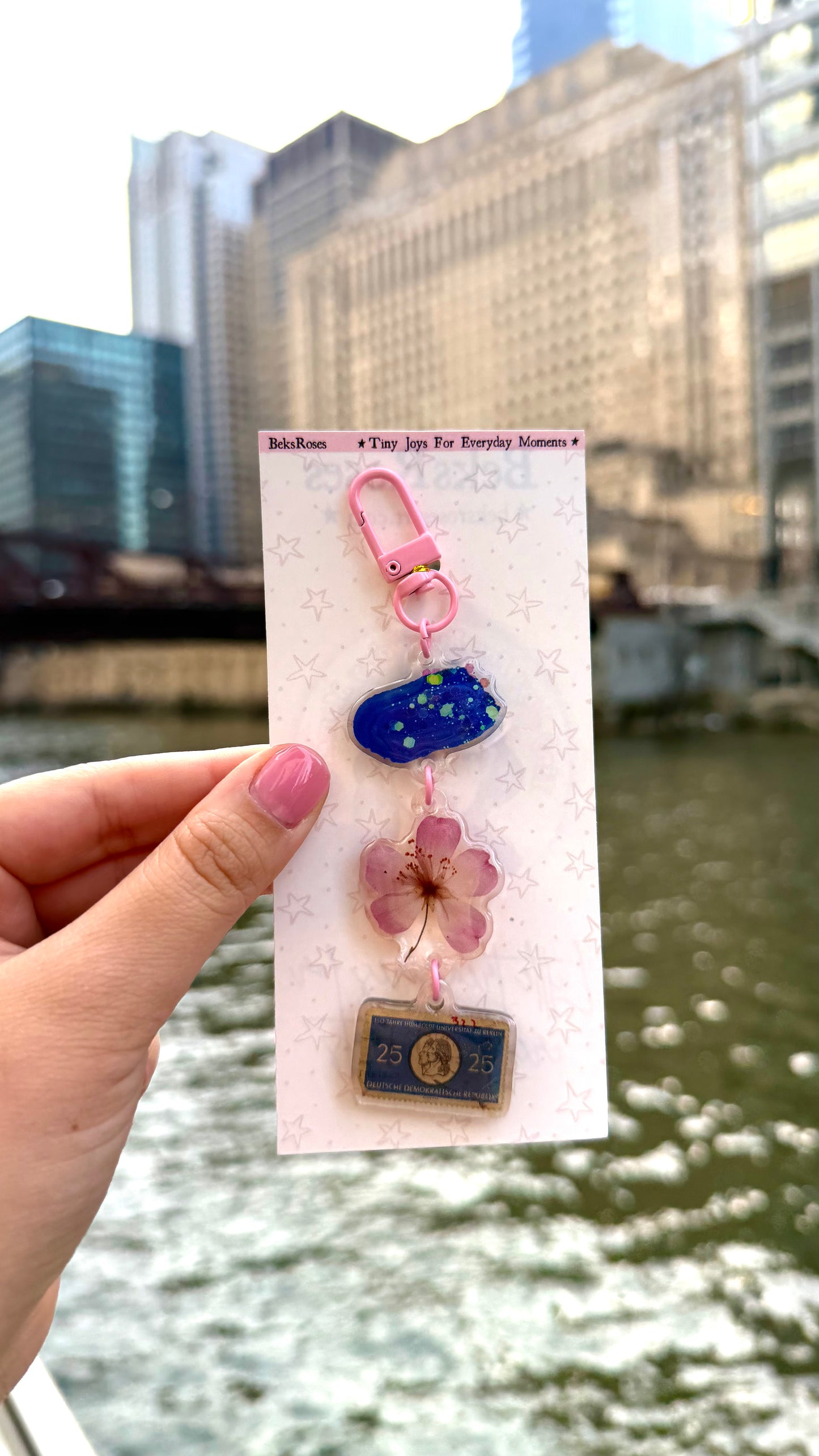 Midnight Bloom Tiny Joy Charms