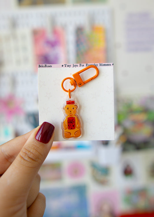 Honey Bear Tiny Joy Charm