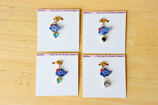 Chicago Journal Charm