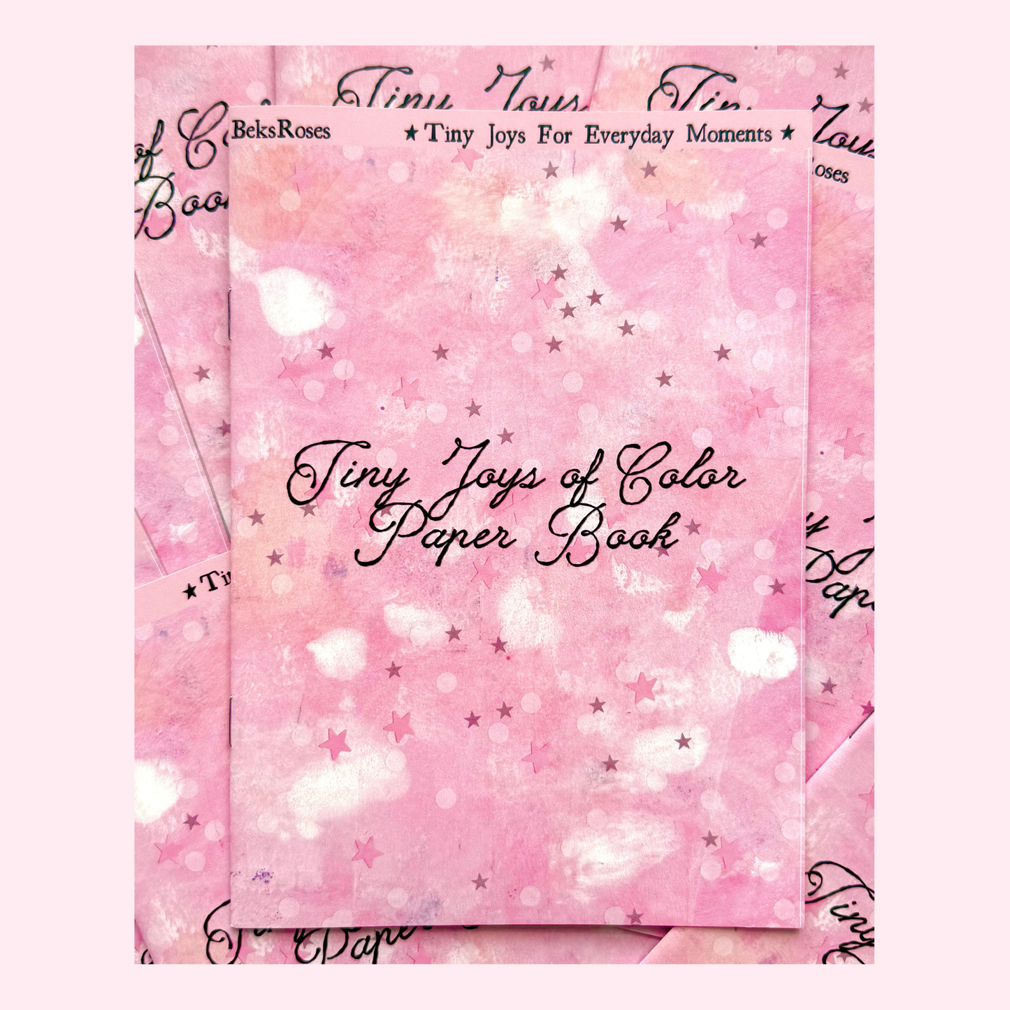 Tiny Joys Of Color Paper Book