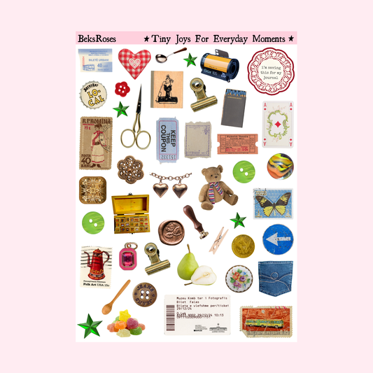 Trinkets Series 1 Sticker Sheet