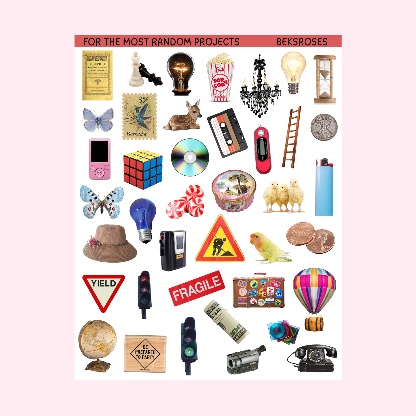 Large Trinket Series 2 Sticker Sheet