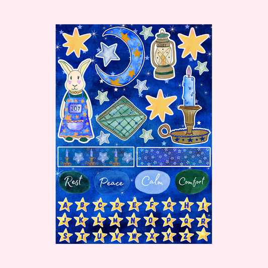 Rest Club Sticker Sheet