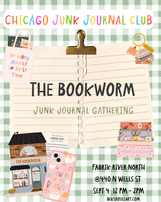 The Bookworm Junk Journaling Gathering