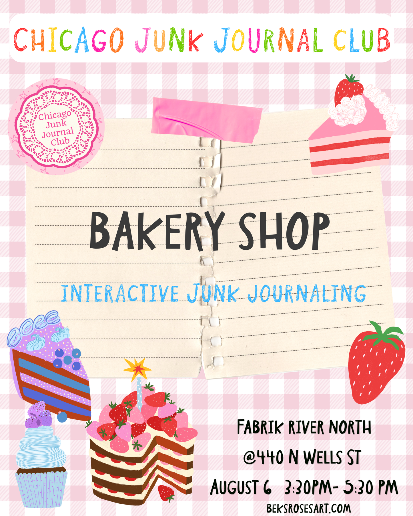 Bakery Shop Junk Journaling Gathering