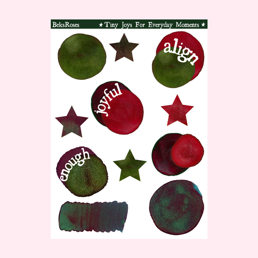 Ink and Joy Sticker Sheet