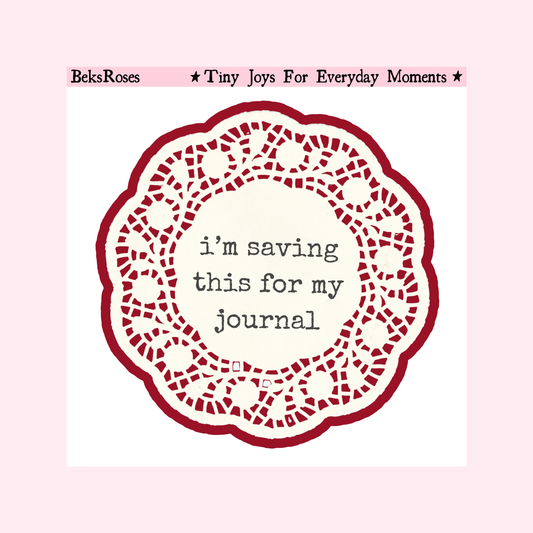 Doily Iron-On Design