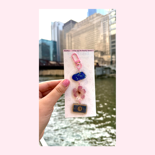 Midnight Bloom Tiny Joy Charms
