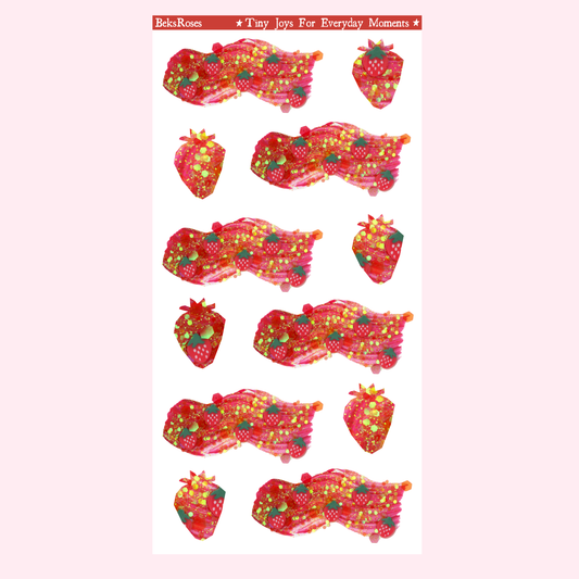 Strawberry Fields Sticker Sheet