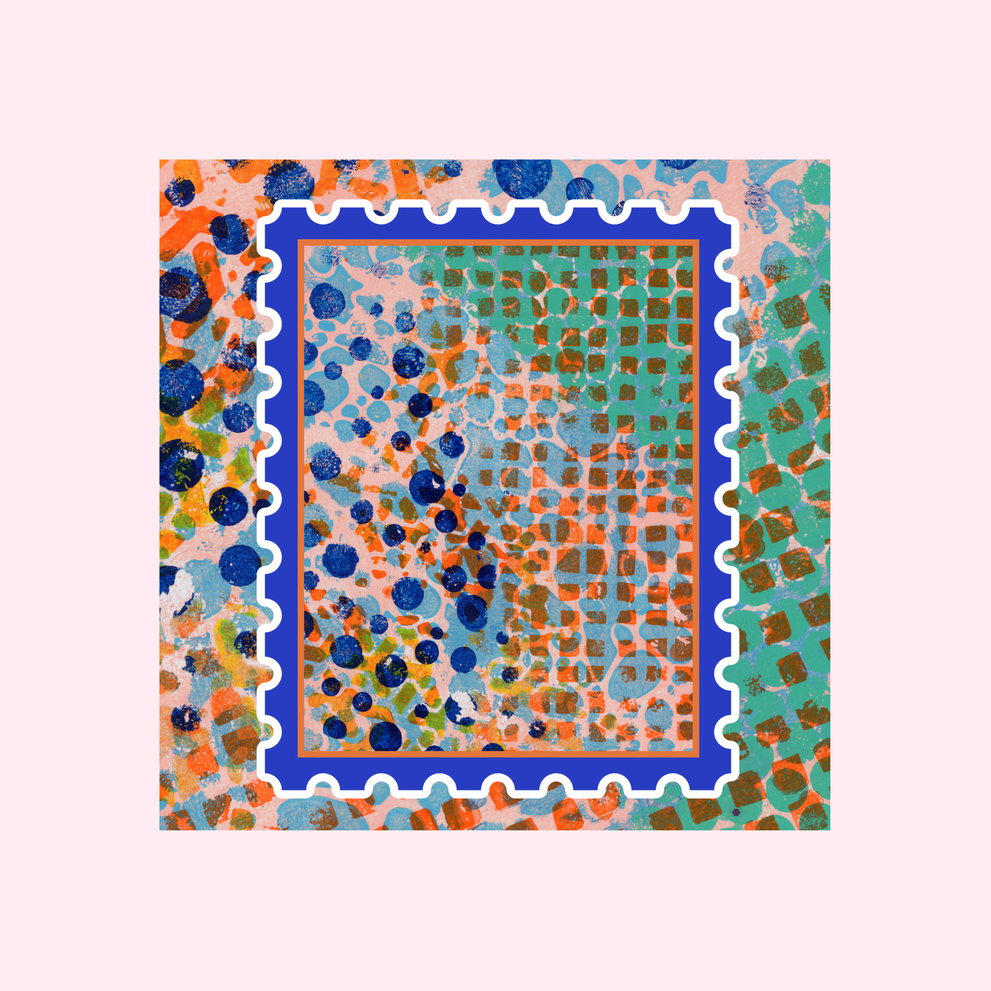 Bubbly Blues Sticker