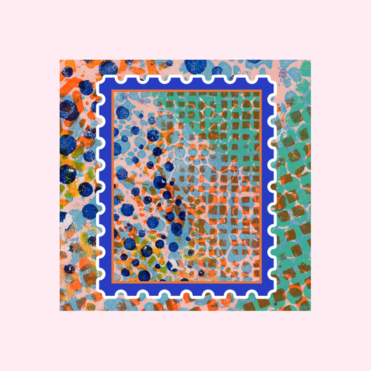 Bubbly Blues Sticker