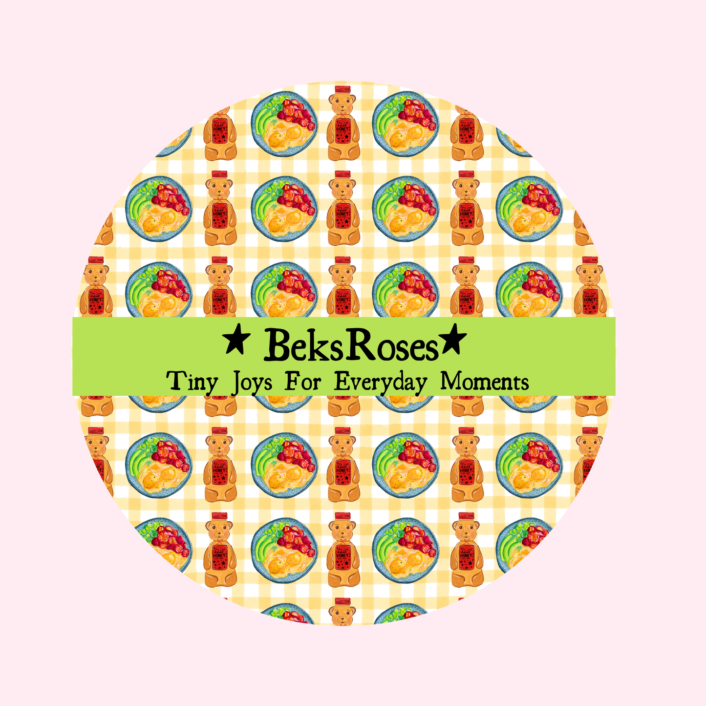 Honey Bear Washi Tape 18mm