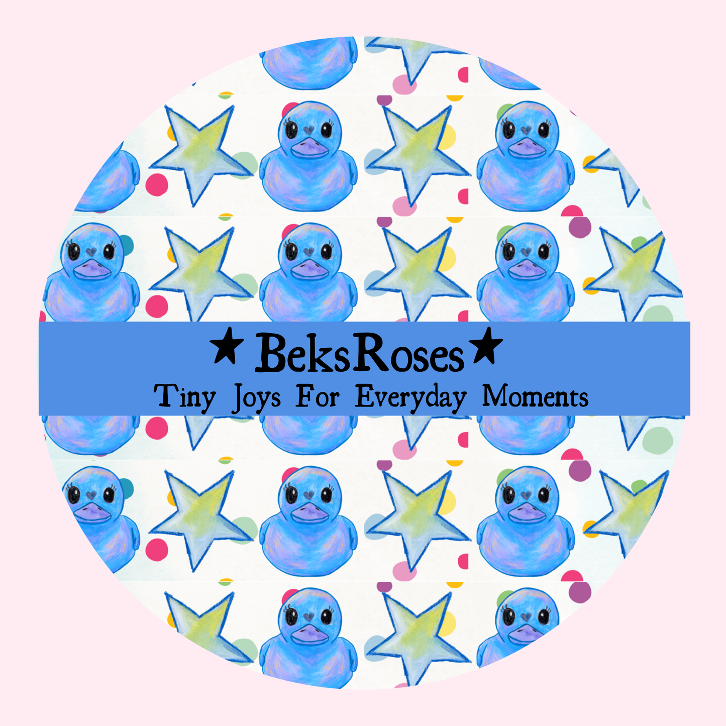 Blue Ducks Washi Tape 15mm