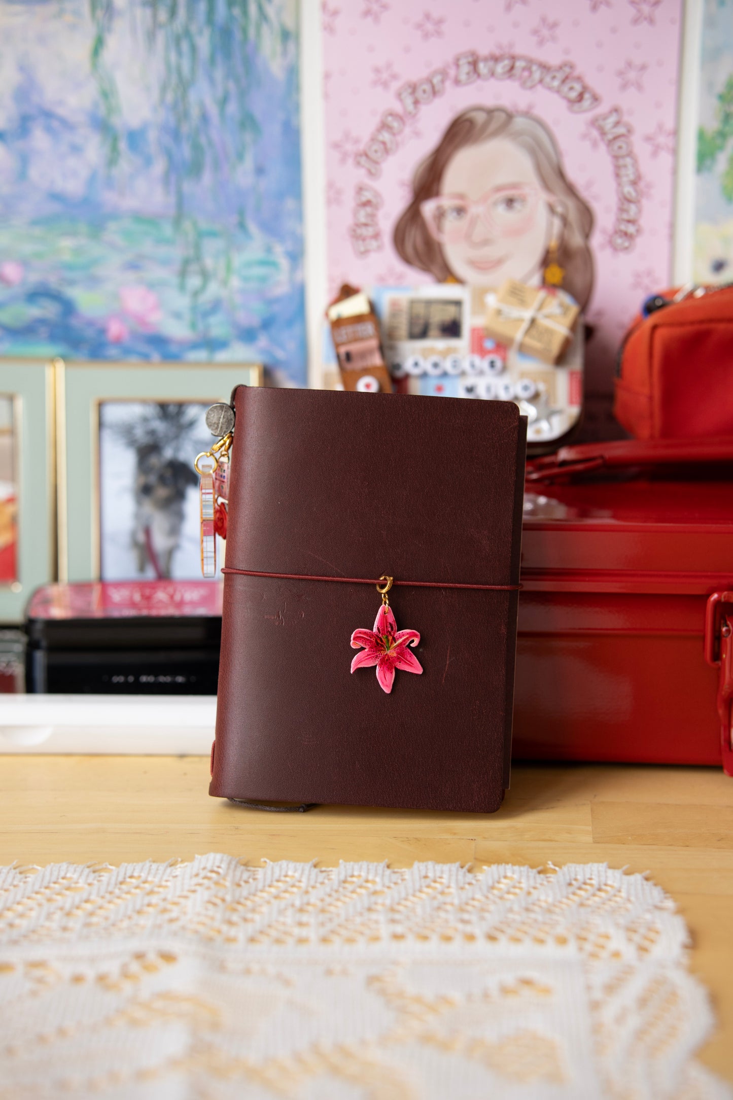 Lily Journal Charm