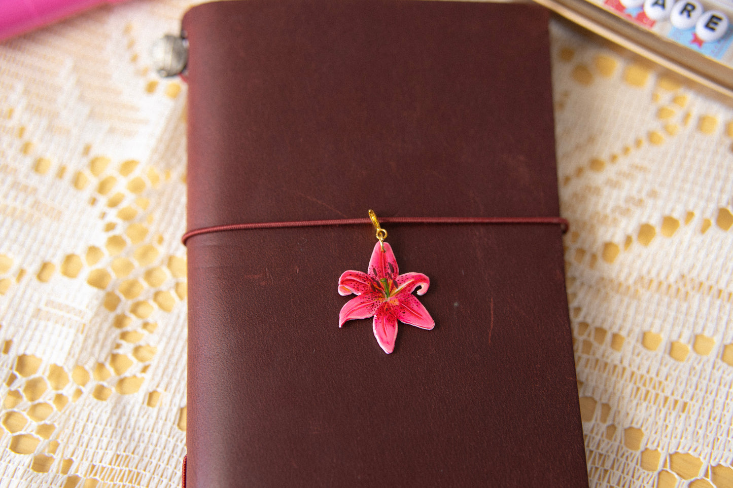 Lily Journal Charm