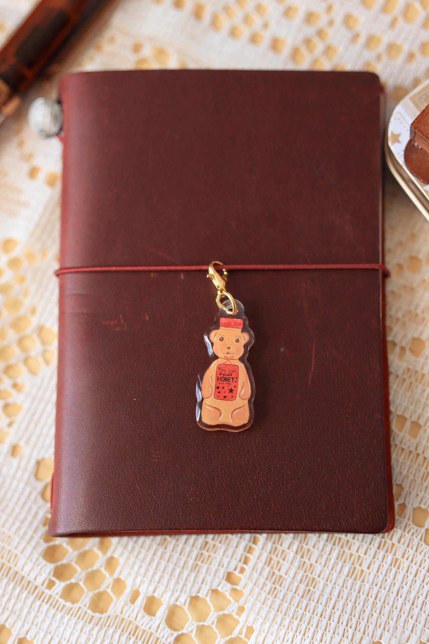 Honey Bear Tiny Joy Charm