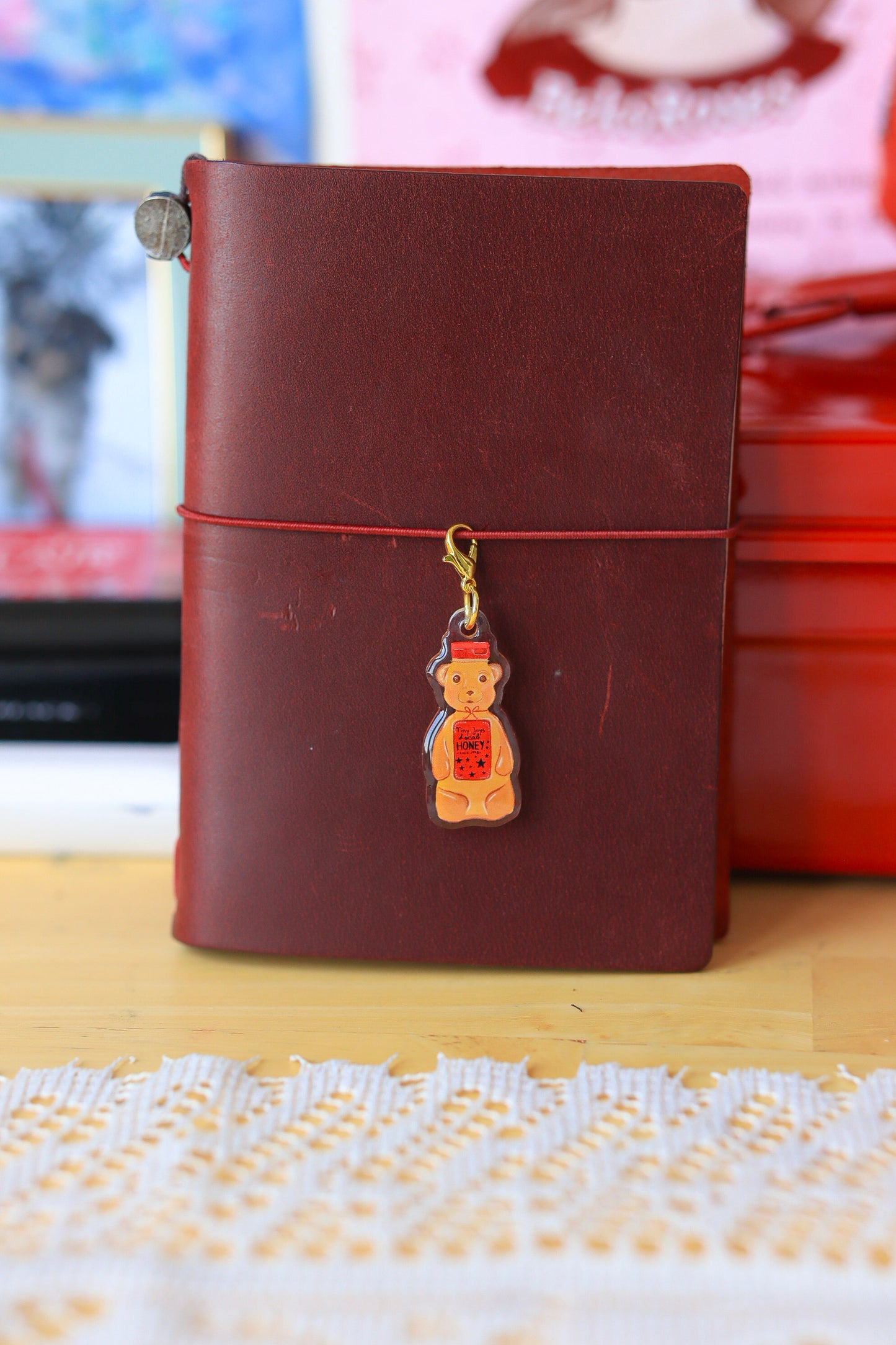 Honey Bear Tiny Joy Charm
