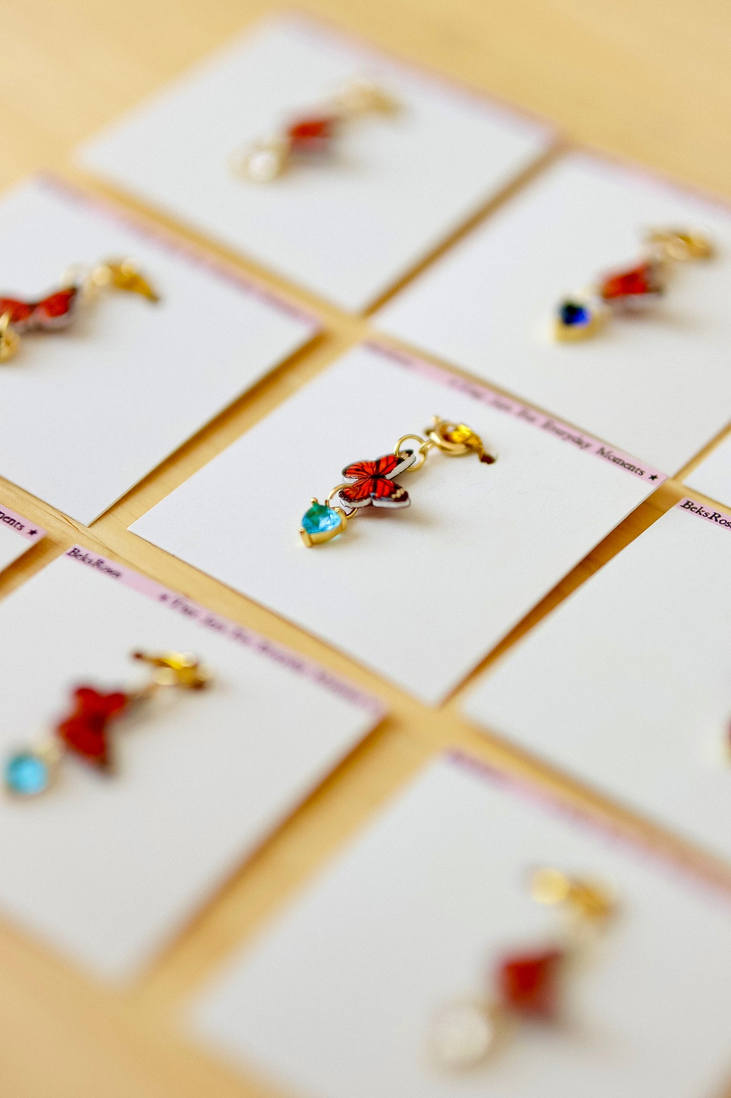 Butterfly Journal Charm