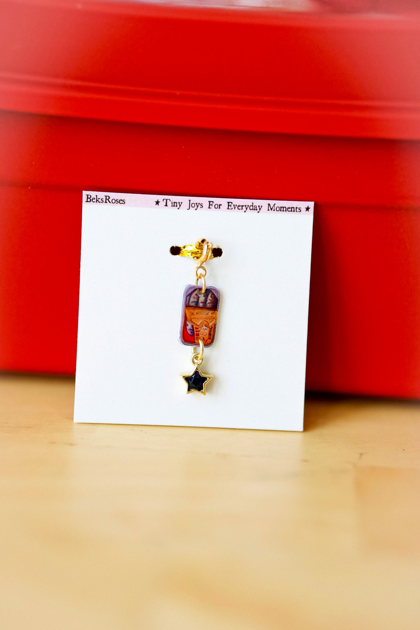 Sardine Box Journal Charm