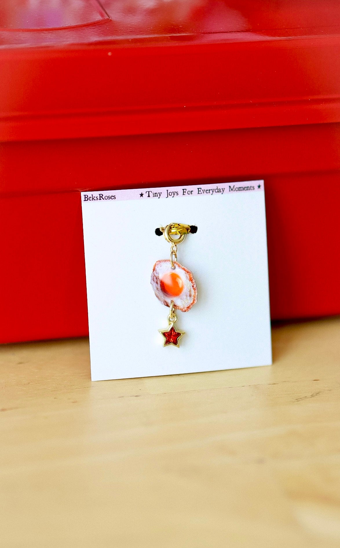 Egg Journal Charm