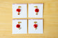 Red Rose Journal Charm