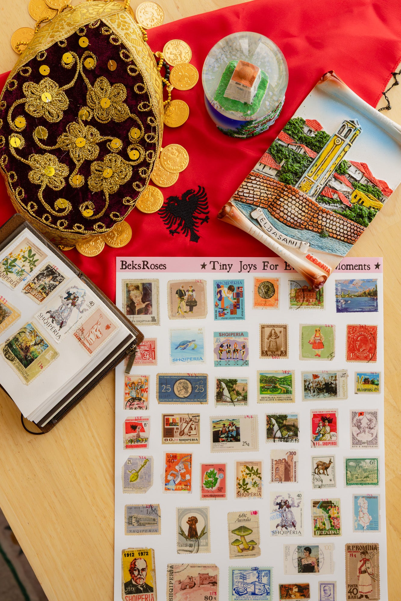 The Family Stamp Collection Sticker Sheet